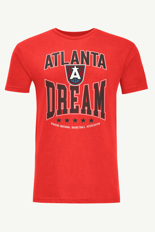 MENS WNBA ATLANTA DREAM CENTER SQUEEZE T SHIRT