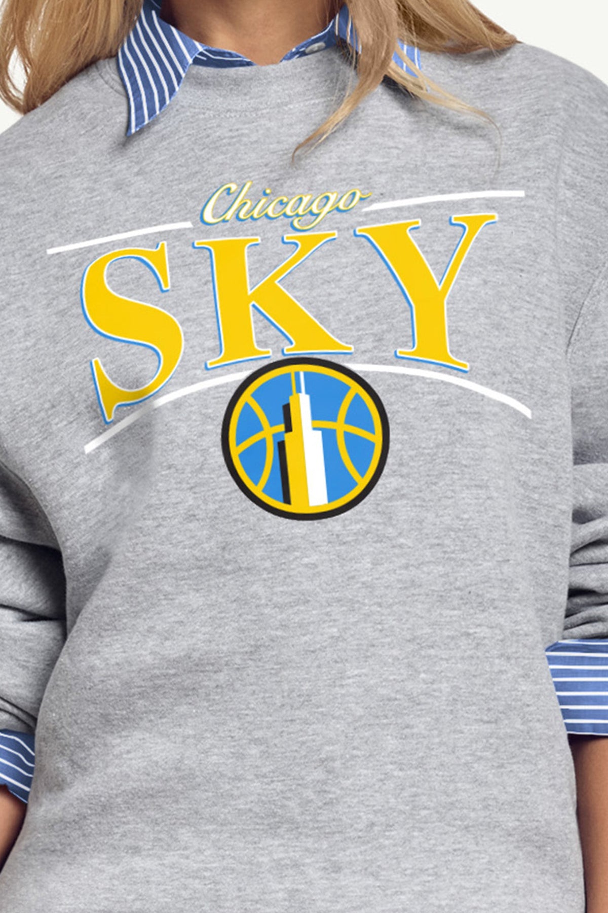 WOMENS WNBA CHICAGO SKY ARCH SWEATSHIRT