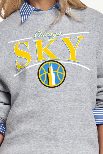 WOMENS WNBA CHICAGO SKY ARCH SWEATSHIRT