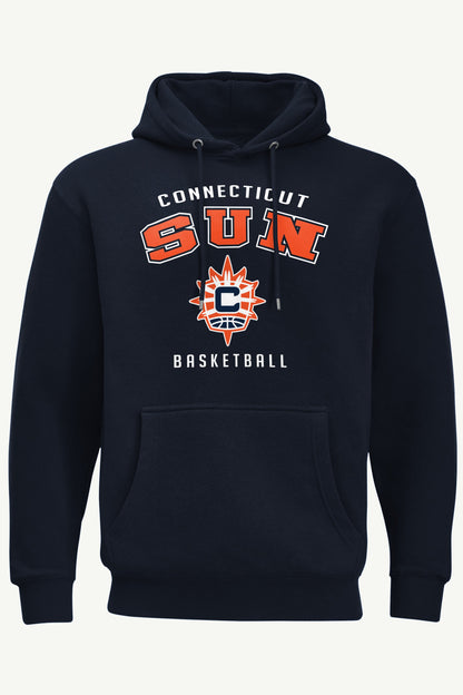 MENS CONNECTICUT SUN LOGO HOODIE