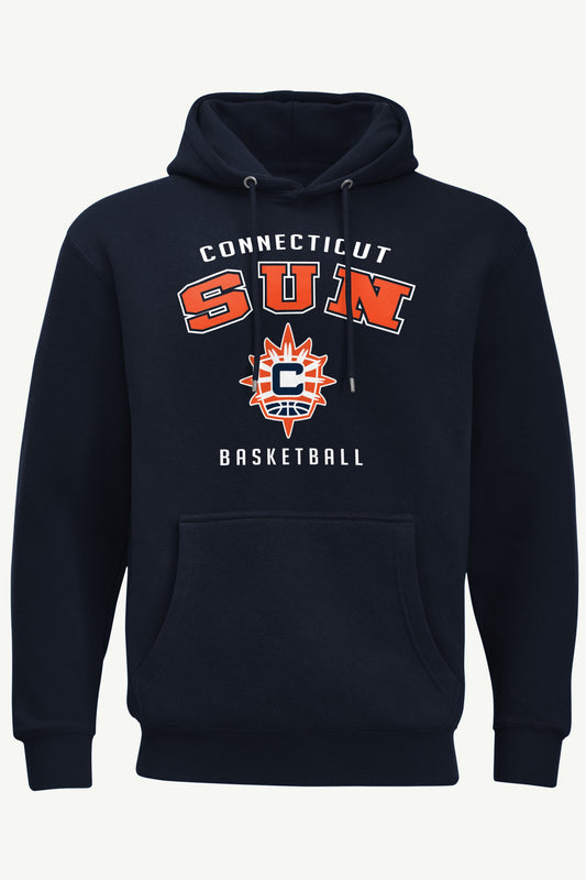 MENS CONNECTICUT SUN LOGO HOODIE