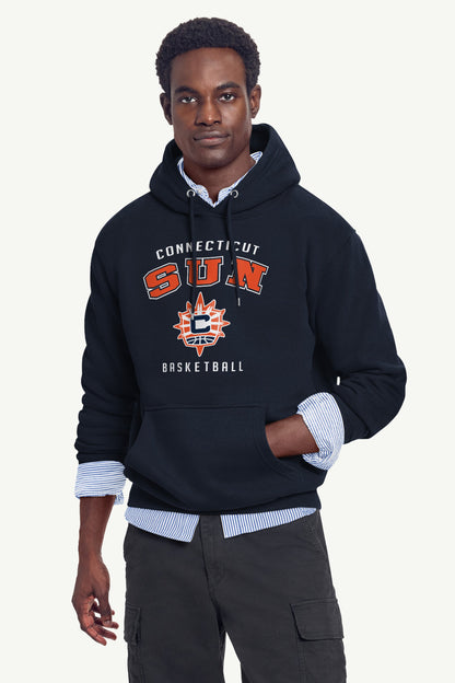 MENS CONNECTICUT SUN LOGO HOODIE