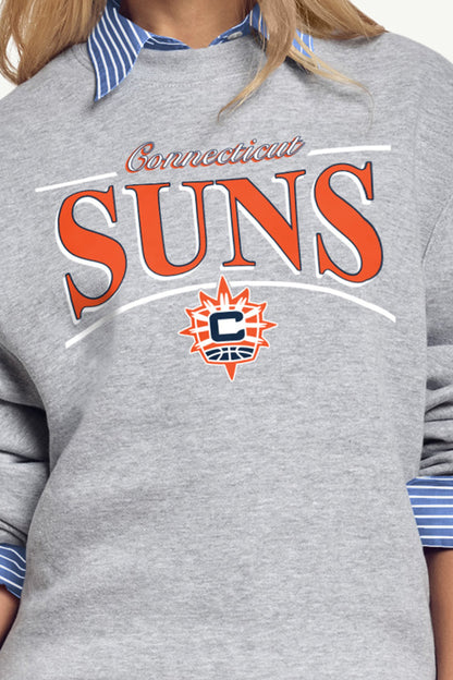 WOMENS WNBA CONECTICUT SUNS ARCH SWEATSHIRT