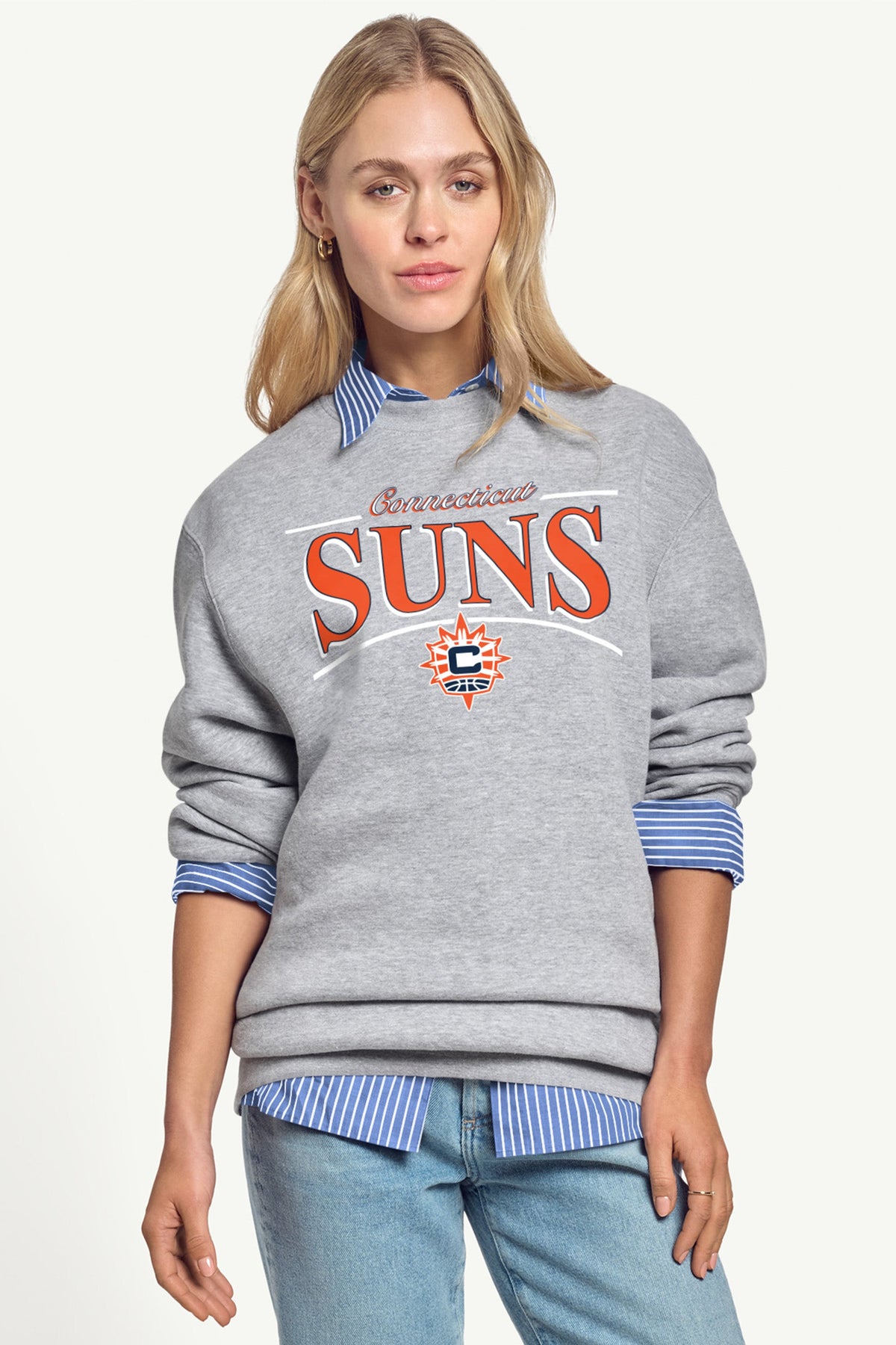 WOMENS WNBA CONECTICUT SUNS ARCH SWEATSHIRT