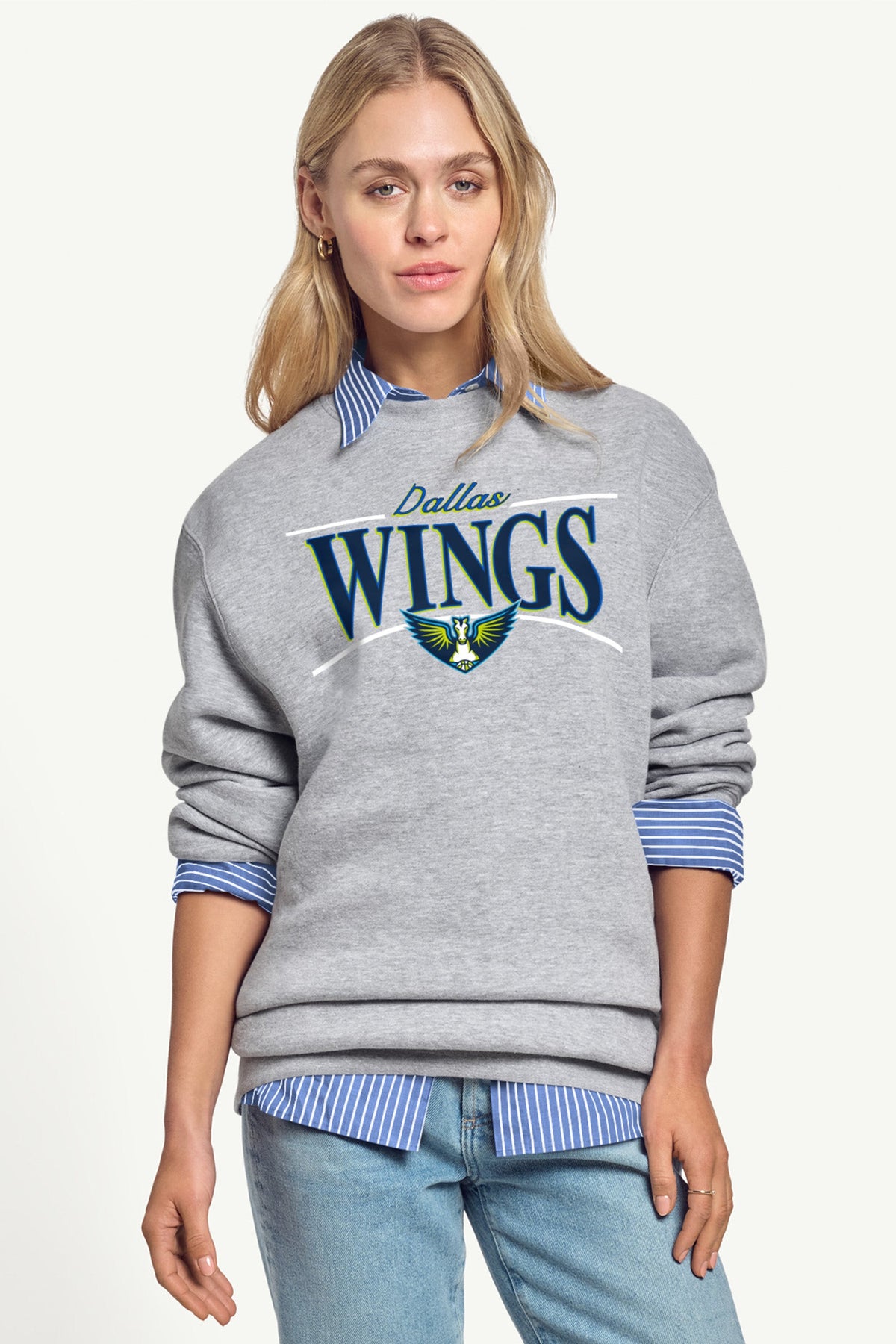 WOMENS WNBA DALLAS WINGS ARCH SWEATSHIRT