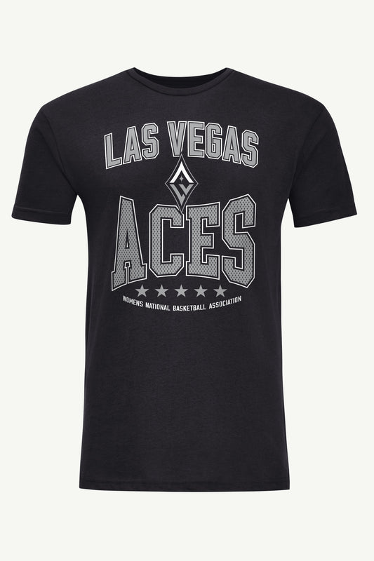 MENS WNBA LAS VEGAS ACES CENTER SQUEEZE T SHIRT