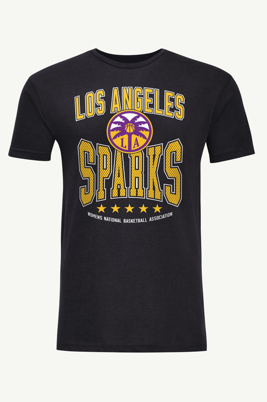 MENS WNBA LOS ANGELES SPARKS CENTER SQUEEZE T SHIRT