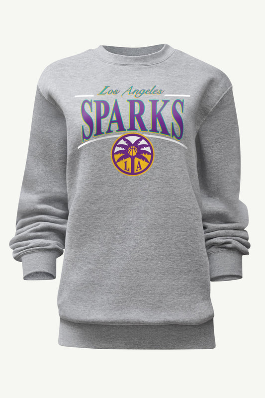 WOMENS WNBA LOS ANGELES SPARKS ARCH SWEATSHIRT