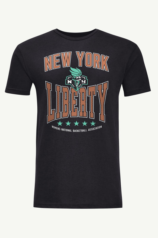 MENS WNBA NEW YORK LIBERTY CENTER SQUEEZE T SHIRT