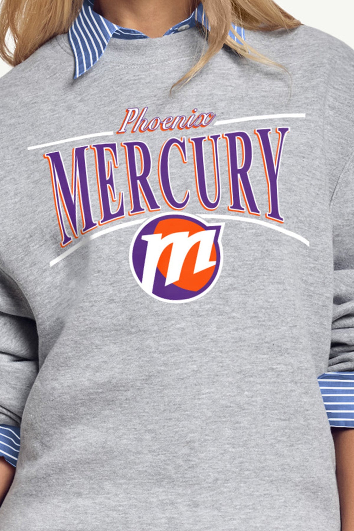 WOMENS WNBA PHOENIX MERCURY ARCH SWEATSHIRT
