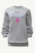 WOMENS WNBA PORTLAND FIRE ARCH SWEATSHIRT