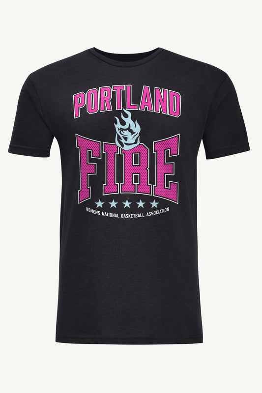 MENS WNBA PORTLAND FIRE CENTER SQUEEZE T SHIRT