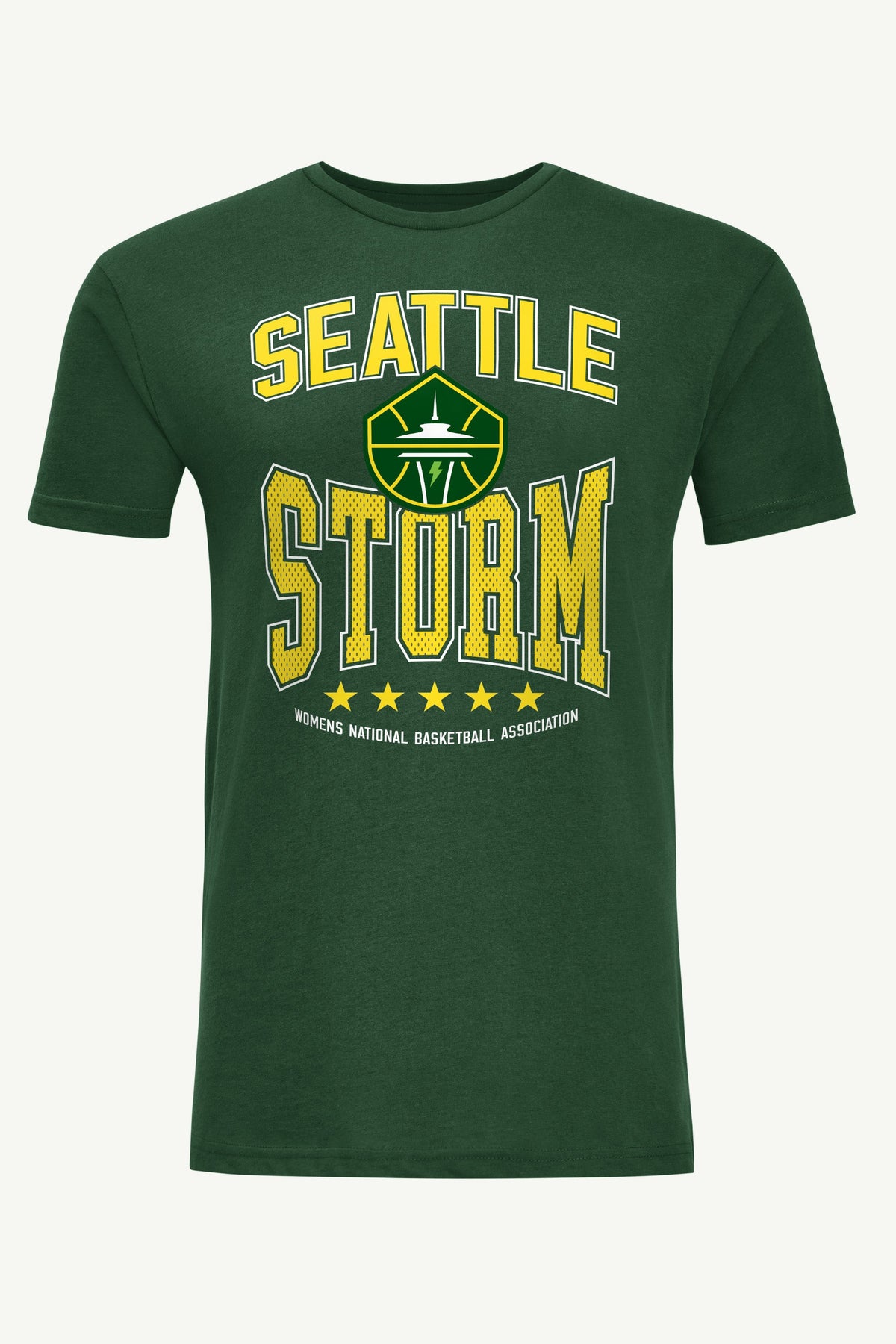 MENS WNBA SEATTLE STORM CENTER SQUEEZE T SHIRT