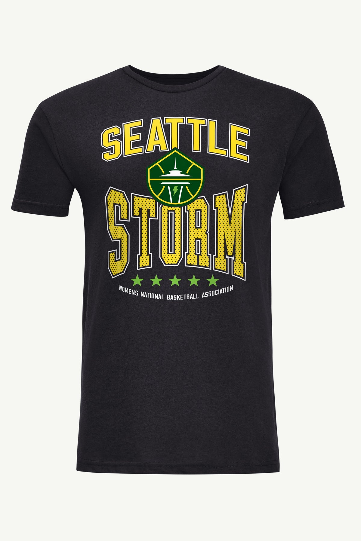 MENS WNBA SEATTLE STORM CENTER SQUEEZE T SHIRT