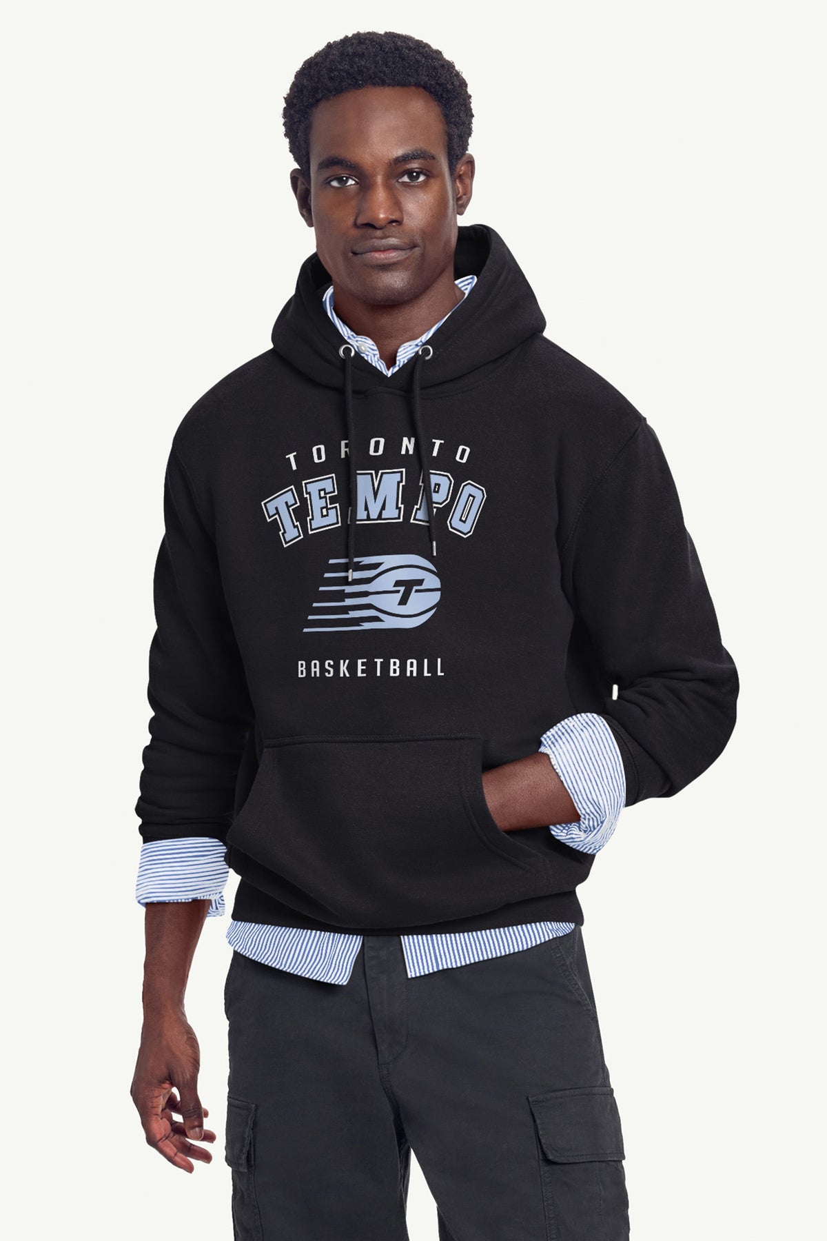 MENS TORONTO TEMPO LOGO HOODIE