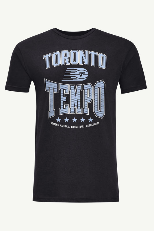MENS WNBA TORONTO TEMPO CENTER SQUEEZE T SHIRT