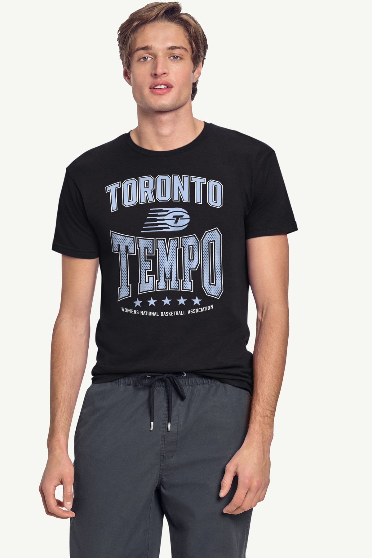 MENS WNBA TORONTO TEMPO CENTER SQUEEZE T SHIRT