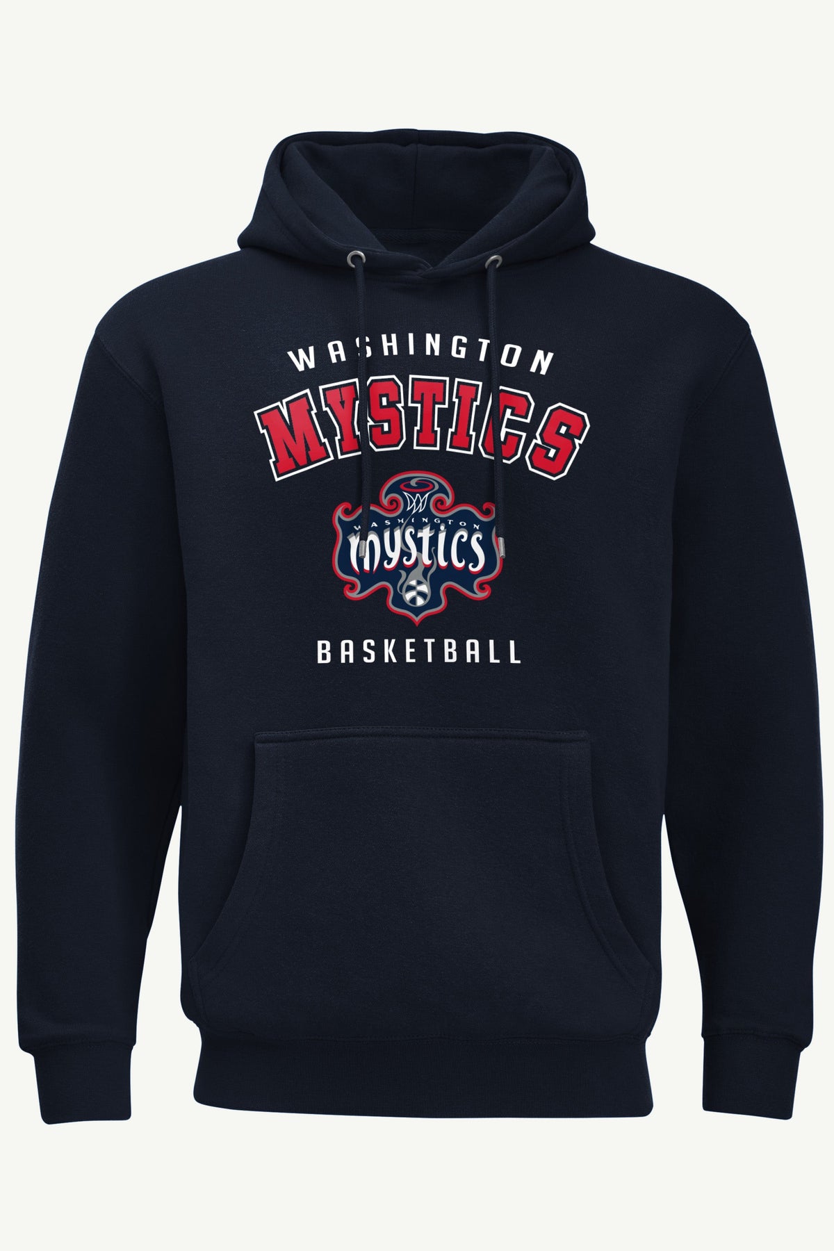 MENS WASHINGTON MYSTICS LOGO HOODIE