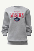 WOMENS WNBA WASHINGTON MYSTICS ARCH SWEATSHIRT