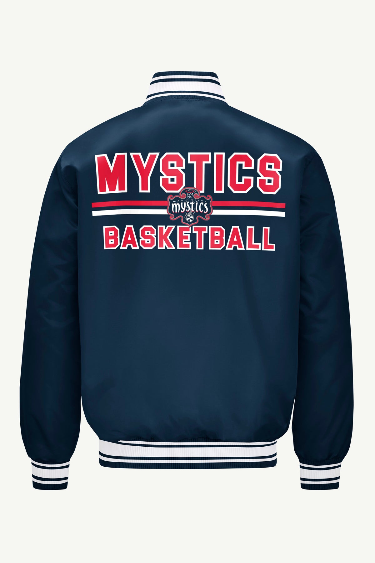 MENS WNBA WASHINGTON MYSTICS VARSITY JACKET