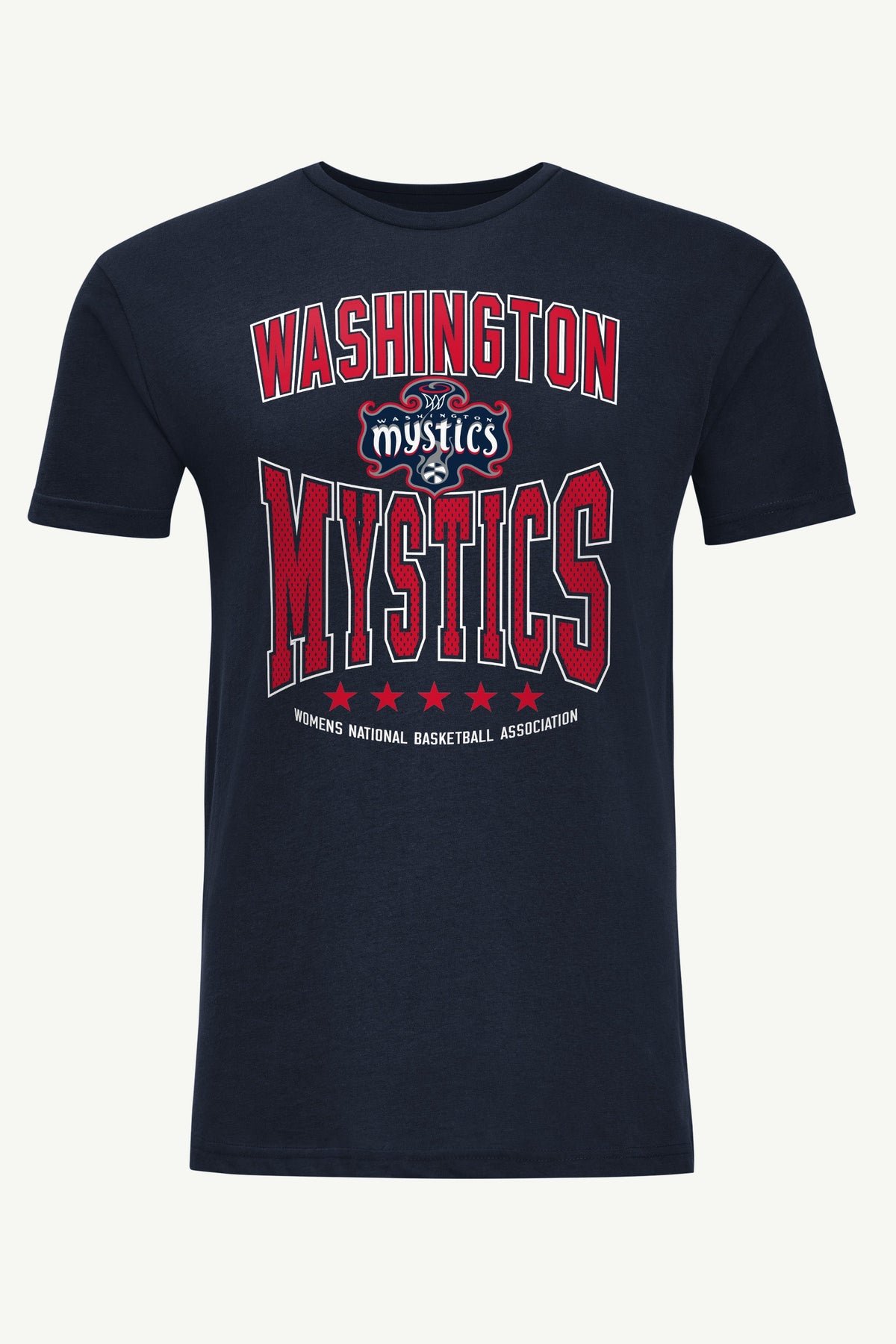 MENS WNBA WASHINGTON MYSTICS CENTER SQUEEZE T SHIRT