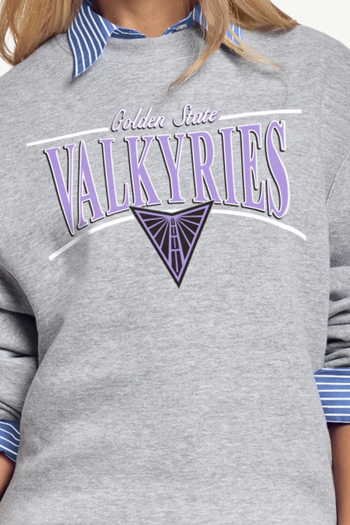 WOMENS WNBA GOLDEN STATE VALKYRIES ARCH SWEATSHIRT