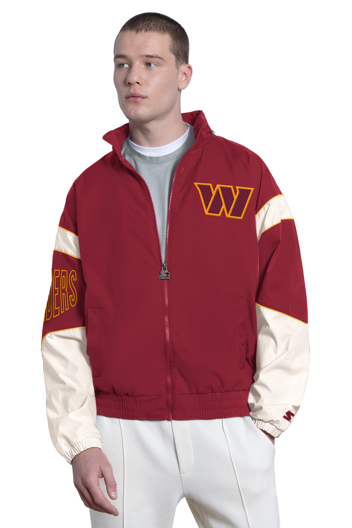 MENS WASHINGTON COMMANDERS THE GUST FULL ZIP JACKET