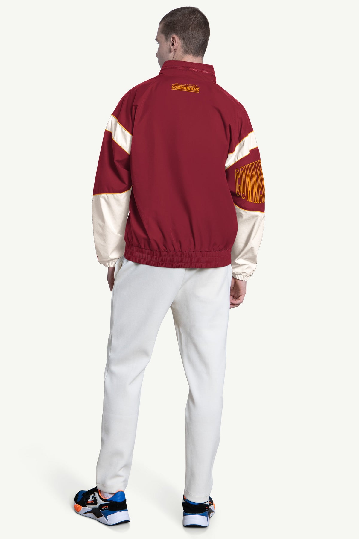 MENS WASHINGTON COMMANDERS THE GUST FULL ZIP JACKET