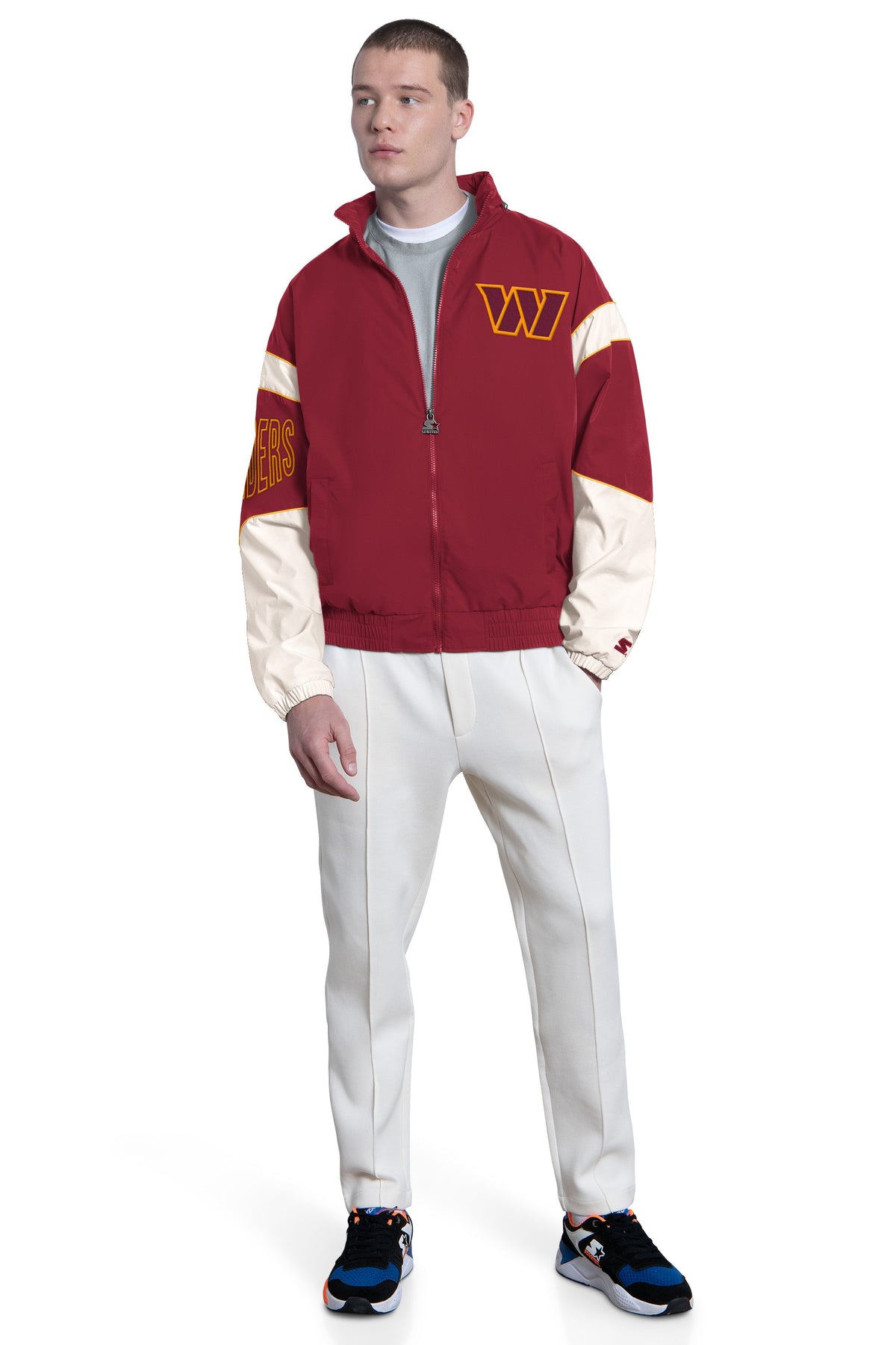 MENS WASHINGTON COMMANDERS THE GUST FULL ZIP JACKET