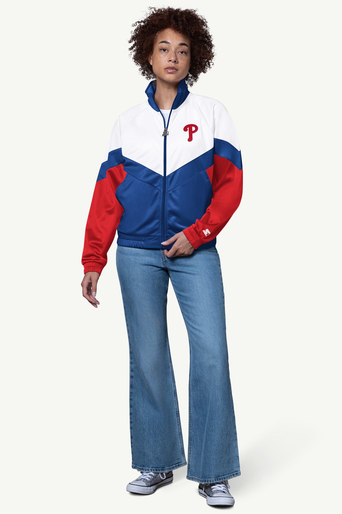 WOMENS PHILADELPHIA PHILLIES TEAMWORK TRACK JACKET