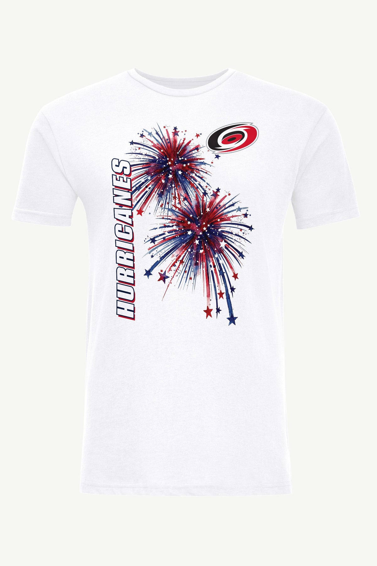 MENS CAROLINA HURRICANES AMERICAN SPARKS SHORT SLEEVE T SHIRT