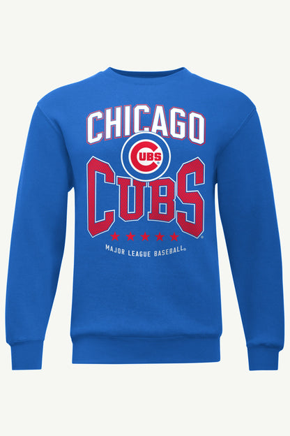 MENS CHICAGO CUBS CENTER SQUEEZE SWEATSHIRT