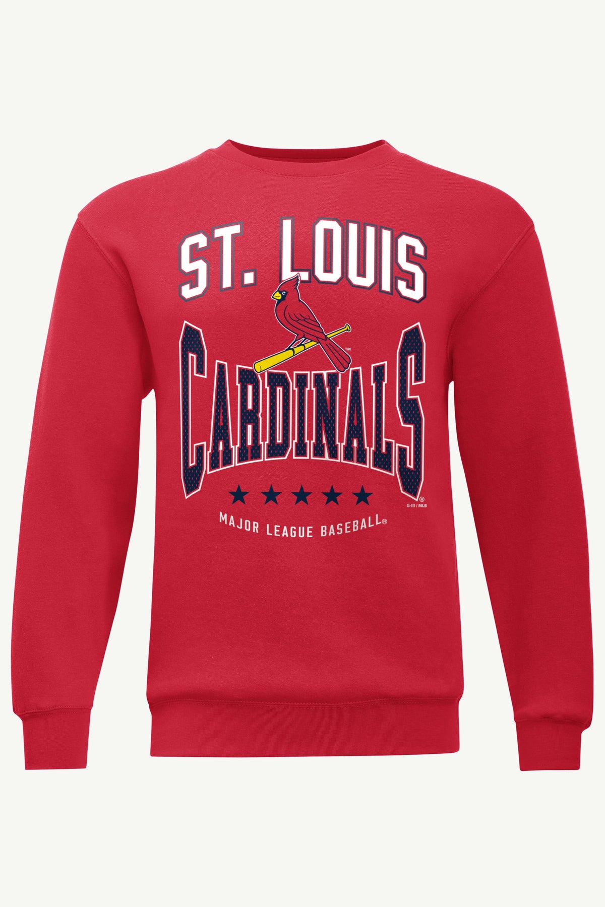 MENS ST. LOUIS CARDINALS CENTER SQUEEZE SWEATSHIRT