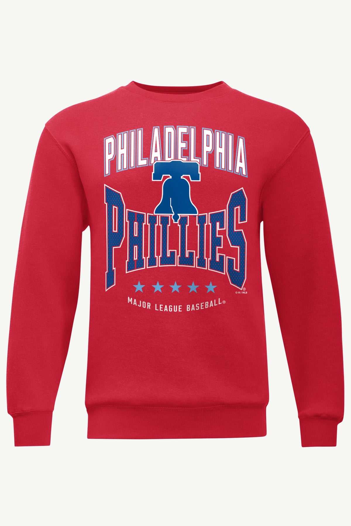 MENS PHILADELPHIA PHILLIES CENTER SQUEEZE SWEATSHIRT